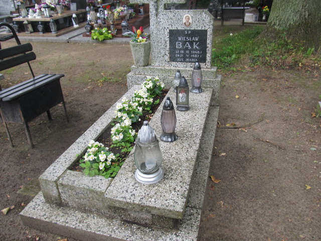 Grób Wiesław Bąk