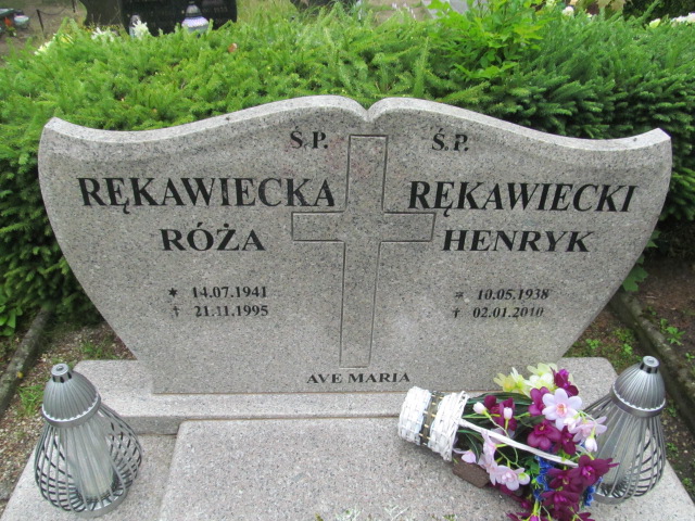 Róża Rękawiecka 1941 Przybiernów - Grobonet - Wyszukiwarka osób pochowanych