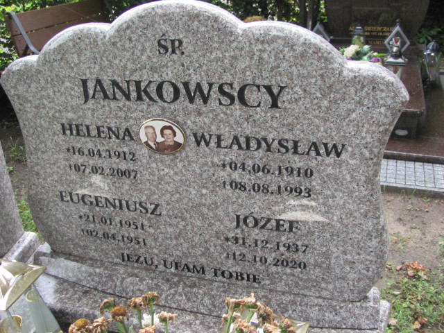 Eugeniusz Jankowski 1951 Przybiernów - Grobonet - Wyszukiwarka osób pochowanych