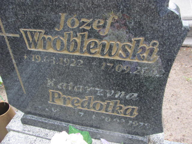 Józef Wróblewski 1922 Przybiernów - Grobonet - Wyszukiwarka osób pochowanych