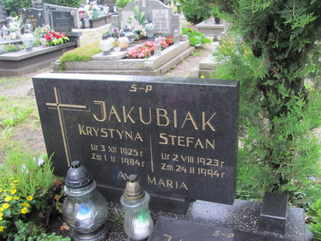 Krystyna Jakubiak 1925 Przybiernów - Grobonet - Wyszukiwarka osób pochowanych