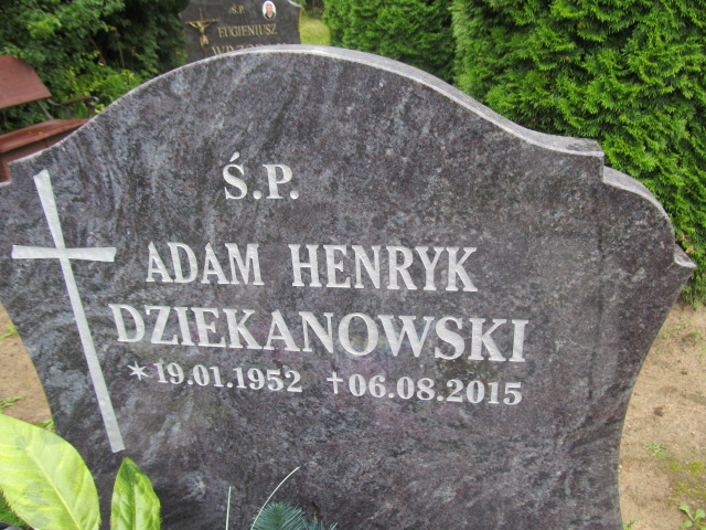 Adam Dziekanowski 1952 Przybiernów - Grobonet - Wyszukiwarka osób pochowanych