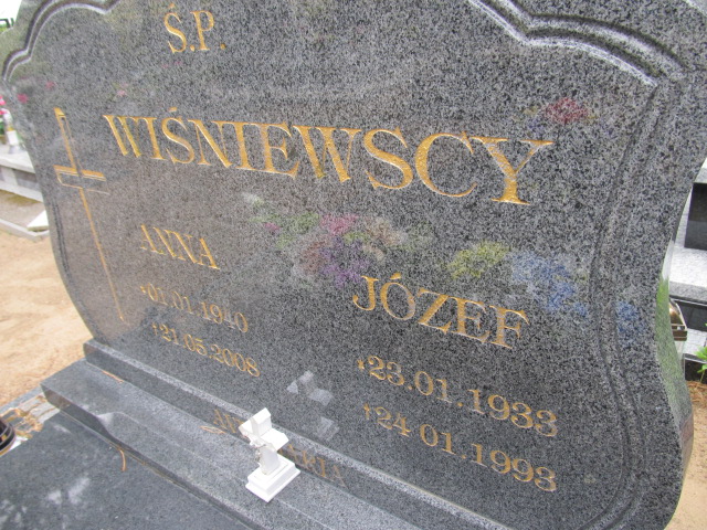 Anna Wiśniewska 1940 Przybiernów - Grobonet - Wyszukiwarka osób pochowanych