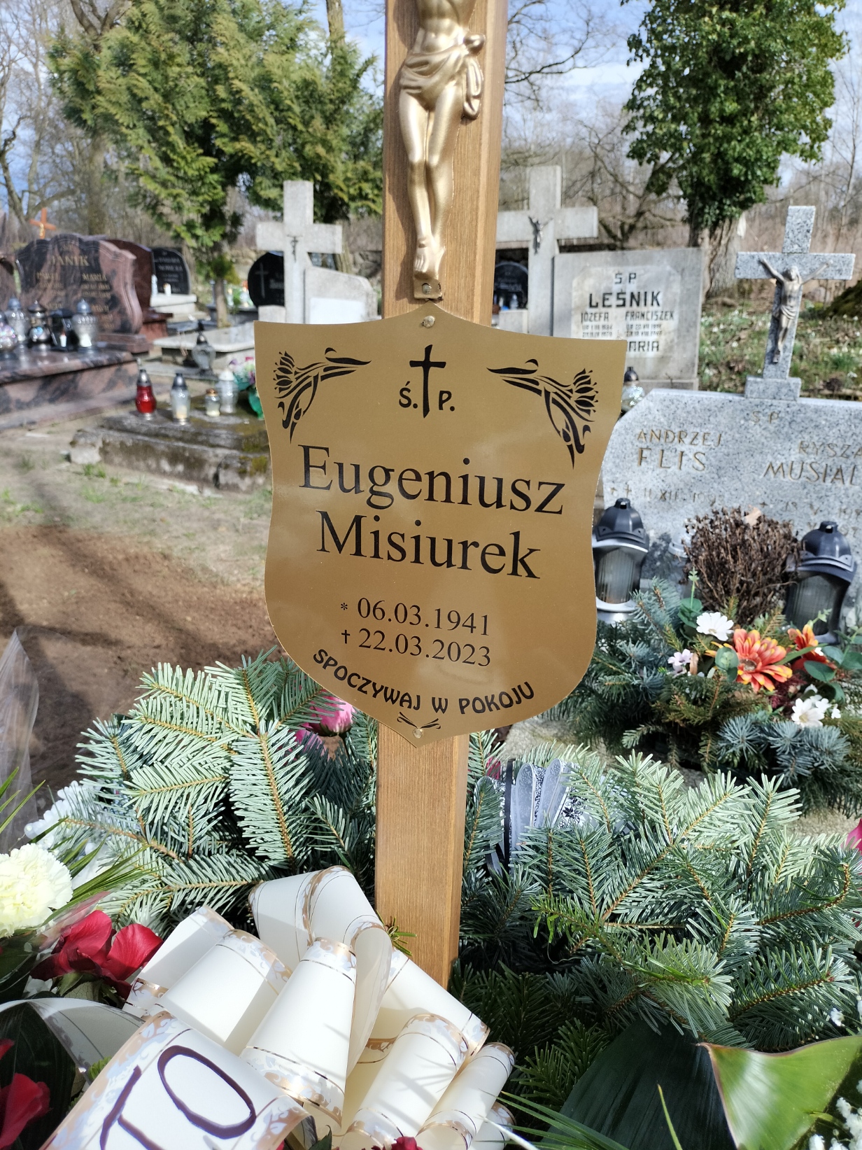 Grób Krzysztof Misiurek