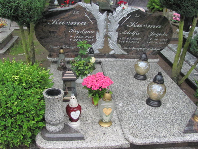 Grób Adolfa Kuźma
