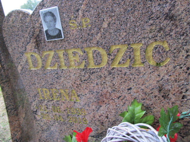 Irena Dziedzic 1939 Przybiernów - Grobonet - Wyszukiwarka osób pochowanych