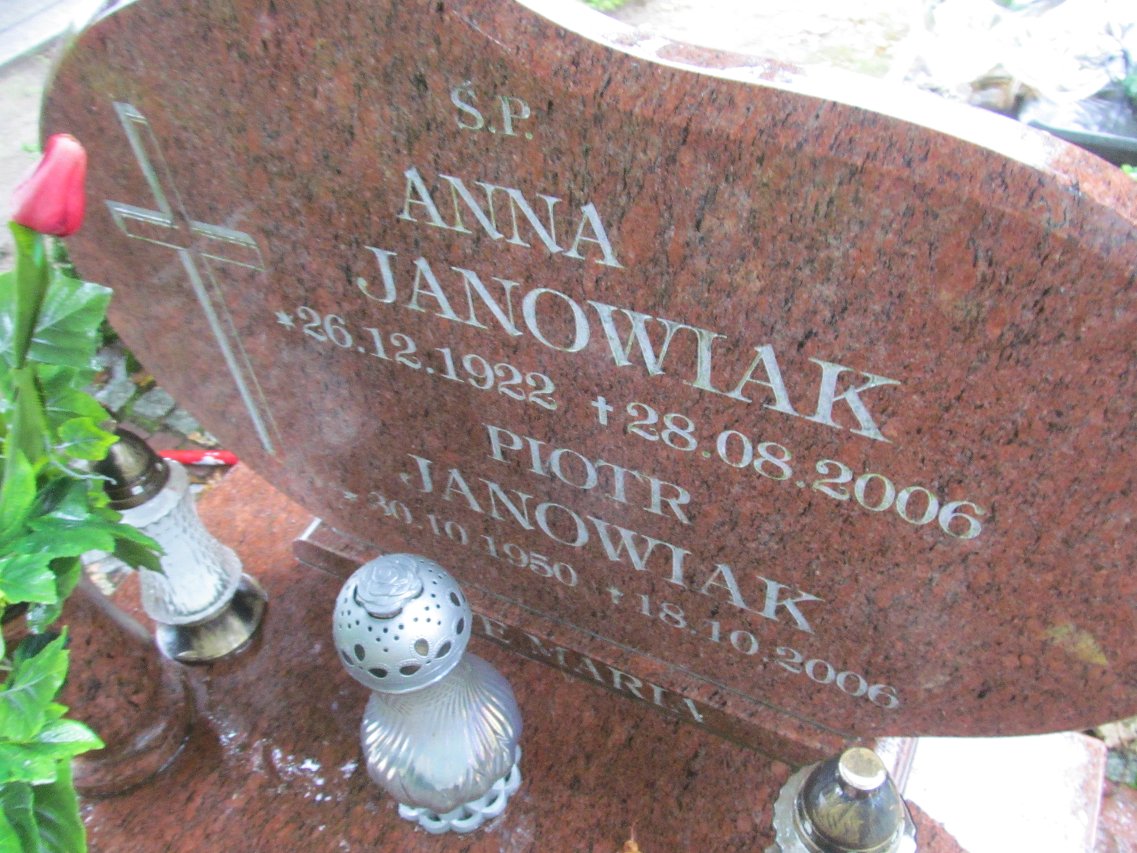 Anna Janowiak 1922 Przybiernów - Grobonet - Wyszukiwarka osób pochowanych