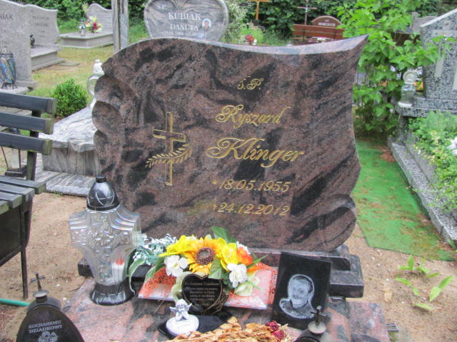 Ryszard Klingier 1955 Przybiernów - Grobonet - Wyszukiwarka osób pochowanych