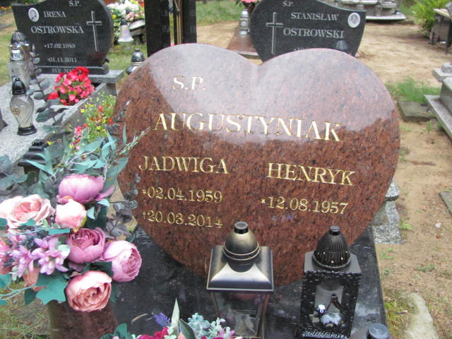 Jadwiga Augustyniak 1959 Przybiernów - Grobonet - Wyszukiwarka osób pochowanych