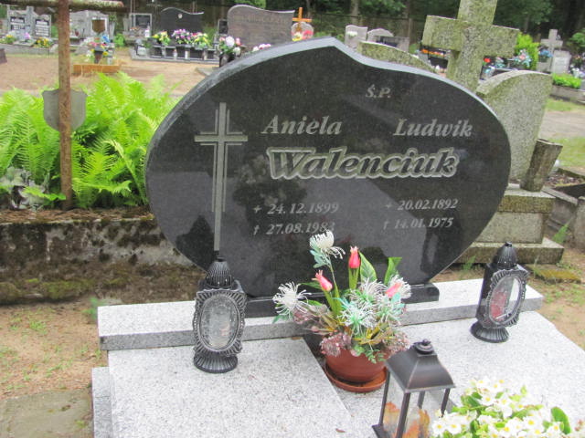 Aniela Walenciuk 1899 Przybiernów - Grobonet - Wyszukiwarka osób pochowanych