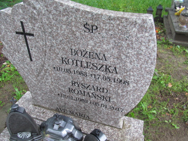 Wioleta Romańska 1987 Przybiernów - Grobonet - Wyszukiwarka osób pochowanych